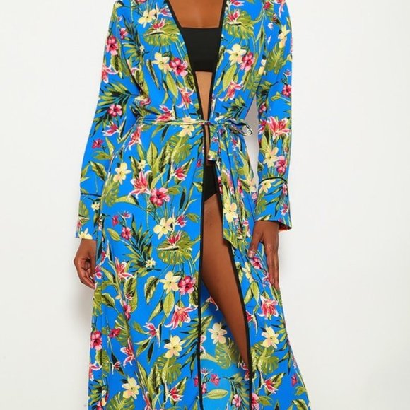 Floral Duster - ANDREA - Picture 2 of 3